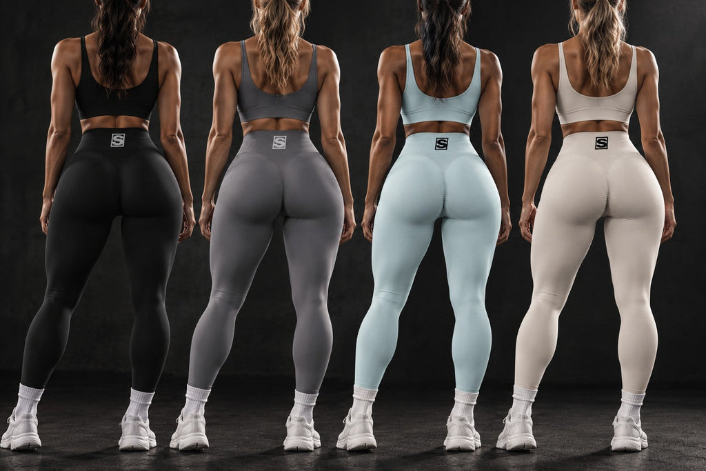 SOVIA SCULPT Leggings in vier Farben von hinten