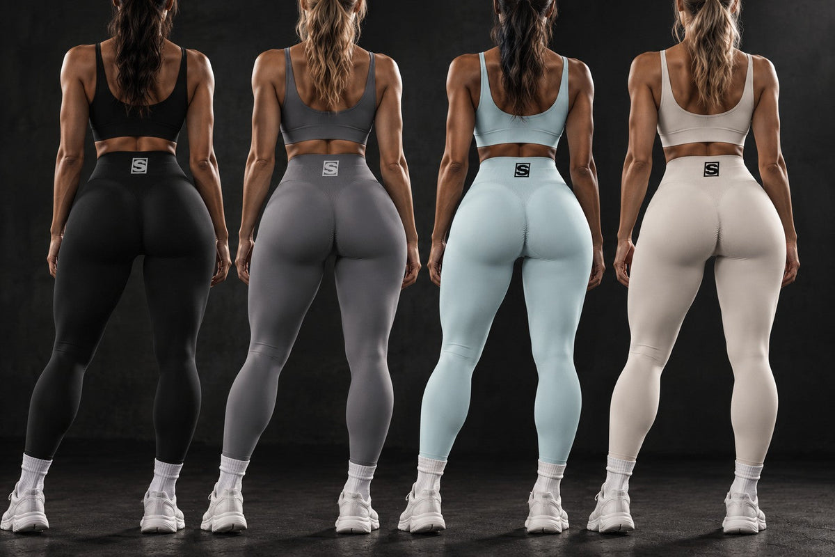 SOVIA SCULPT Leggings in vier Farben von hinten